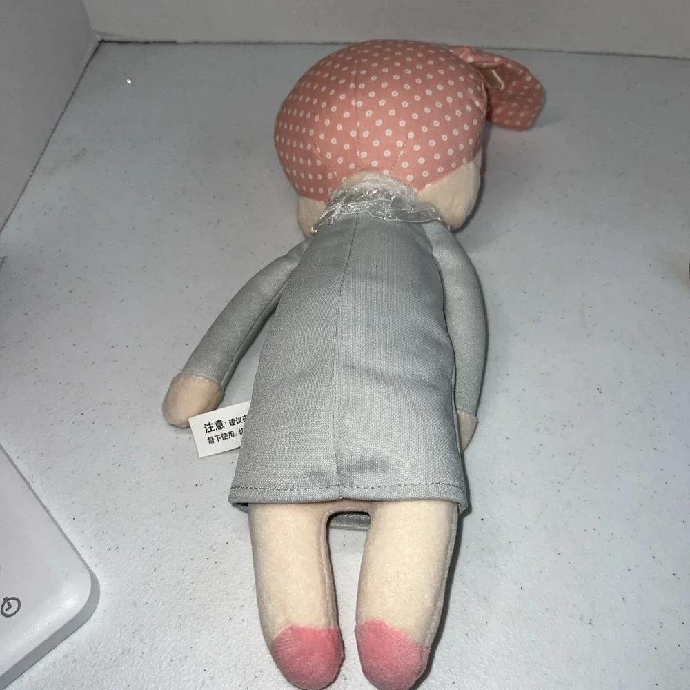 METOO Angela Plush Sleeping Girl Bunny Rabbit Baby Rag Doll Stuffed Animal